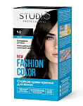 STUDIO Fashion Color Краска для волос стойкая 1.0 Чёрный