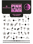 ESSENСE Стикеры для ногтей меняющие цвет PINK is the black 01