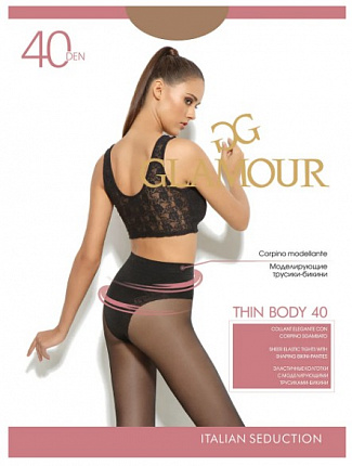 Колготки Thin Body 40 Nero 4