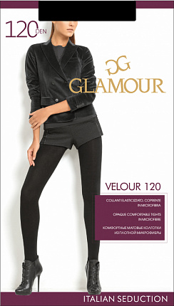 Колготки Velour 120 nero 2