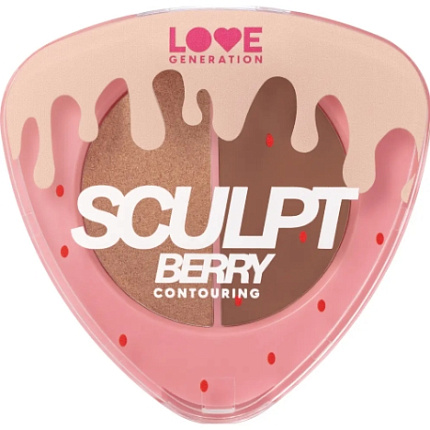 Палетка для контурирования Sculpt Berry 01 COCOA MILK