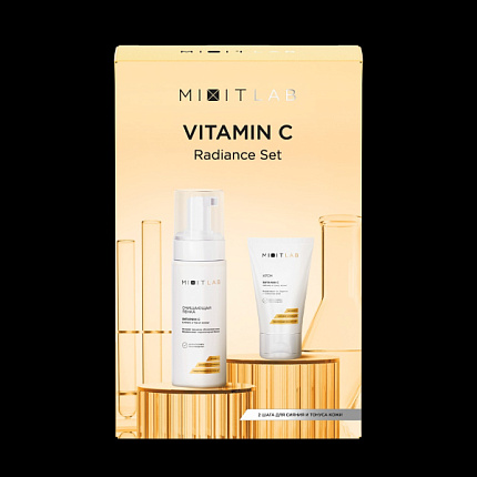 Набор Vitamin C Крем для лица 40мл+ Пенка для умывания 150мл