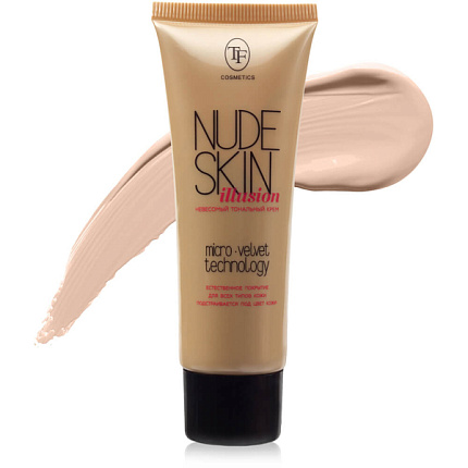 Тональный крем Nude Skin 106 розово-бежевый