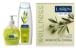LARUN Подарочный набор Wellness Гель для душа 400мл+Мыло жидкое 300мл