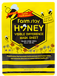 FarmStay Маска для лица тканевая с медом и прополисом