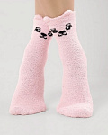 CLEVER Носки женские Д967Т НГ розовые кошка 25-27