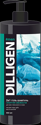 Гель-шампунь мужской 2в1 950мл