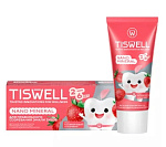 TISWELL Детская зубная паста 2-6л 60гр Клубничный Пломбир