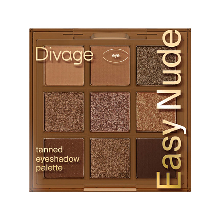 Палетка теней для век Easy Nude Tanned