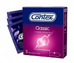 CONTEX Classic Презервативы гладкие 3шт