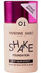 VIVIENNE SABO Тональный крем с натуральным блюр эффектом Shakefoundation 01