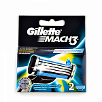 Gillette MACH3 Кассеты 2шт