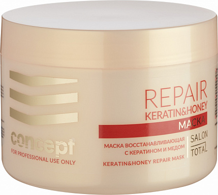 Маска Keratin&Honey Repair 500мл