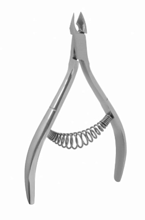 Кусачки маникюрные спиральная пружина ручная алмазная заточка