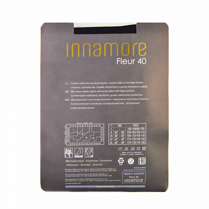 Колготки Fleur 40 III Nero INNAMORE - 2