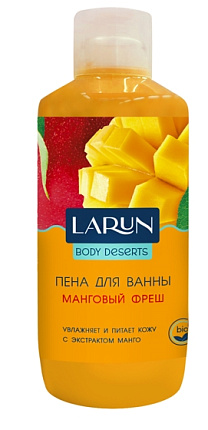 Deserts Пена для ванн Манговый фреш 1л