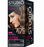STUDIO Ultra Краска для седых волос 7.73 Янтарно-русый