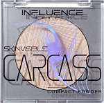 INFLUENCE BEAUTY Пудра компактная Skinvisible carcass 01