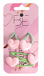 BEAUTELLA Princess Набор аксессуаров для волос 4шт pink&green