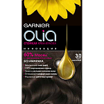 GARNIER OLIA OLIA Крем краска для волос 3.0 Темно-каштановый