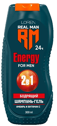 Шампунь-гель мужской Energy 300мл