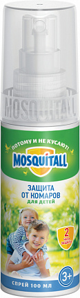 Спрей против комаров Нежная защита 100мл