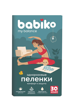 My balance Пеленки одноразовые 40*60 30шт